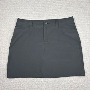 Eddie Bauer Skort Womens 10 Gray Adventurer 2.0 Athleticwear Outdoors Boat Kayak